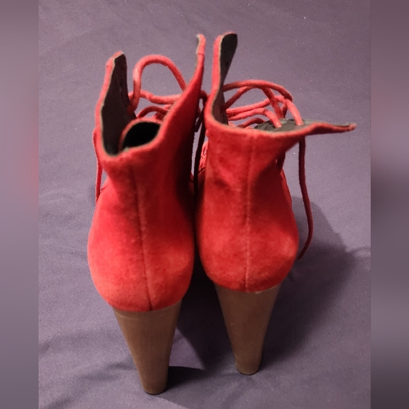 Jeffrey Campbell Lita Red Booties - Picture 2 of 11